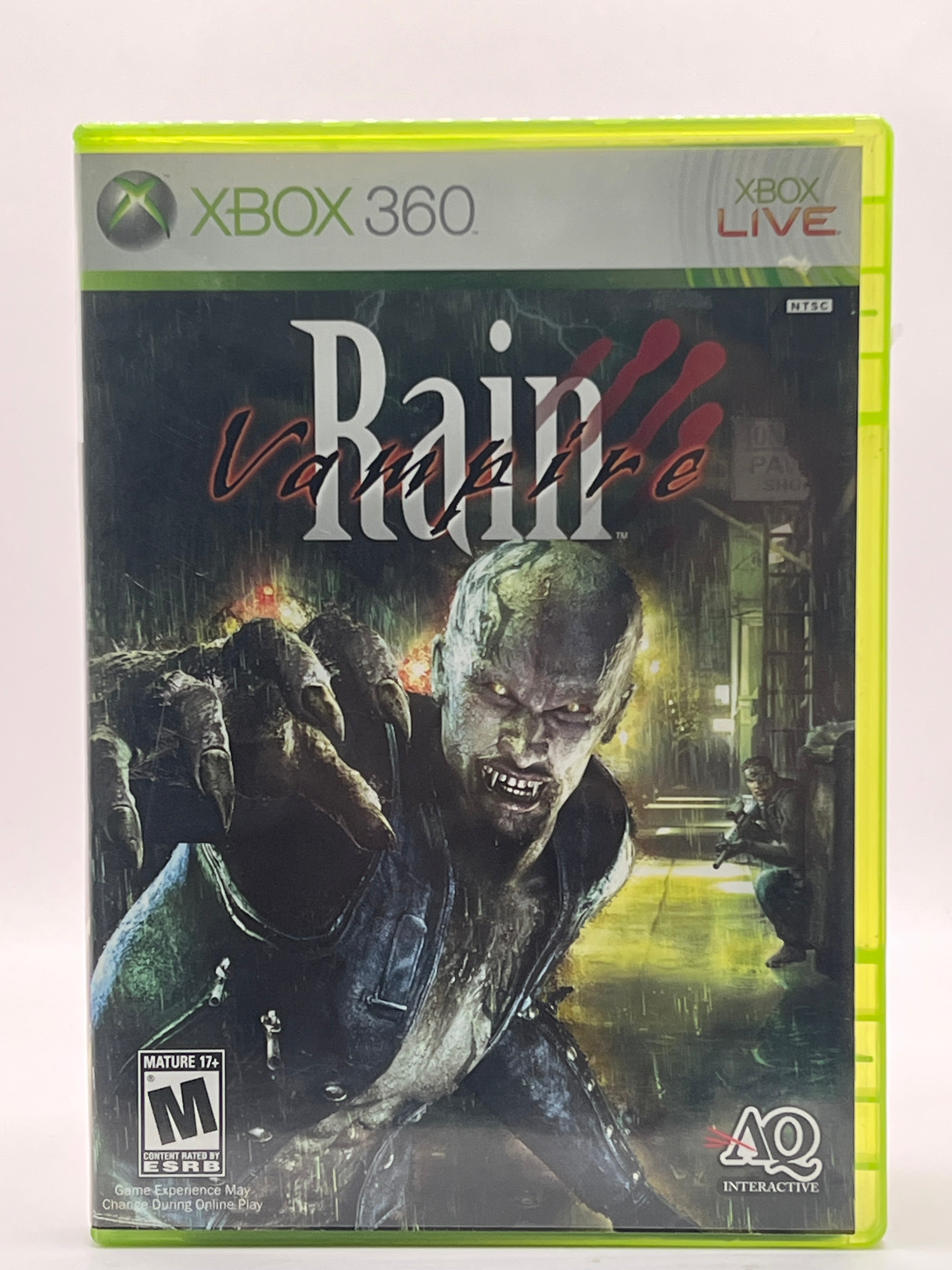 Vampire Rain CL01 (CIB) Xbox 360