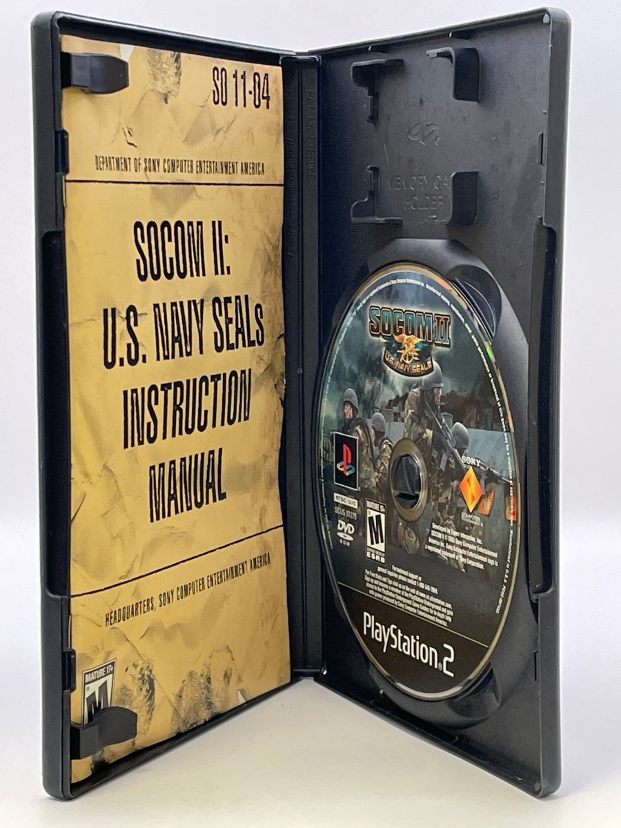SOCOM II US Navy Seals CL03 (CIB) PlayStation 2