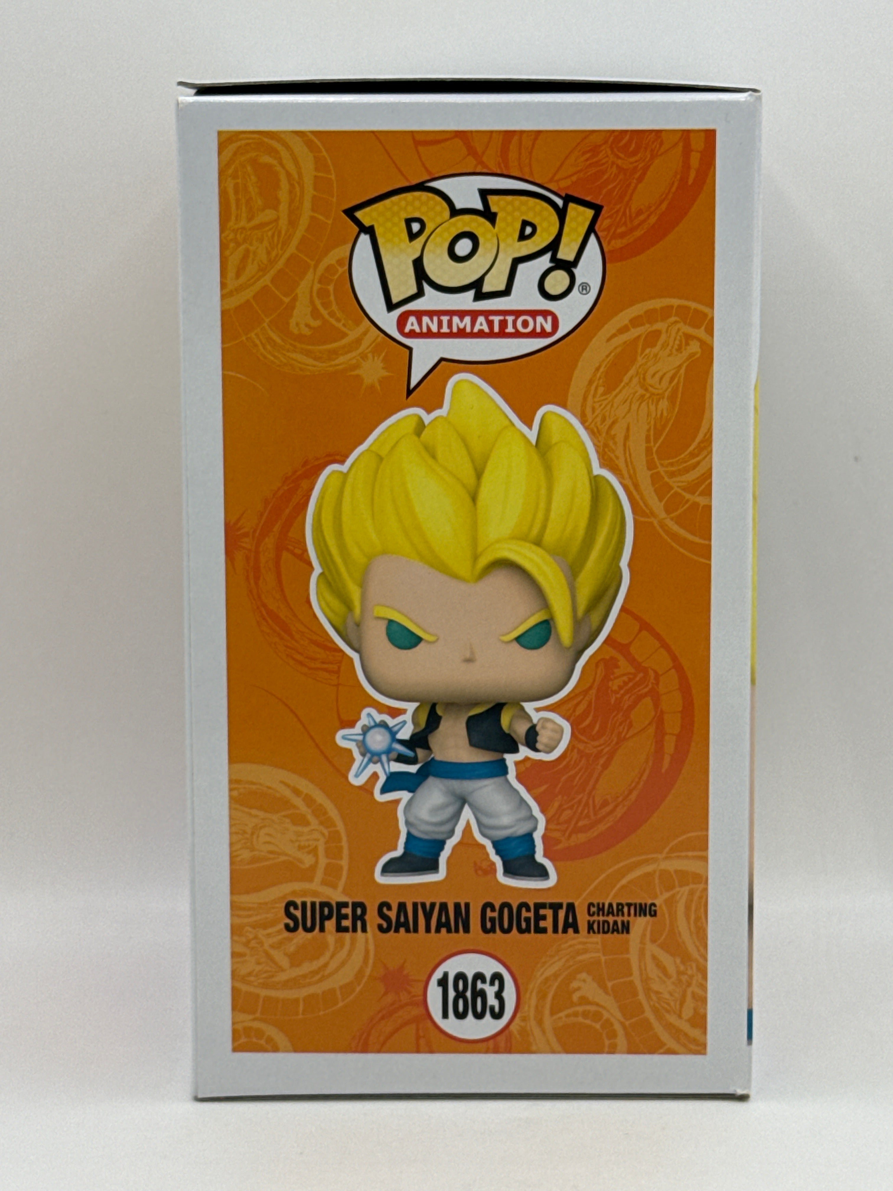 Dragon Ball Super Broly: Super Saiyan Gogeta Charting Kidan - Chase  #1863 Funko Pop