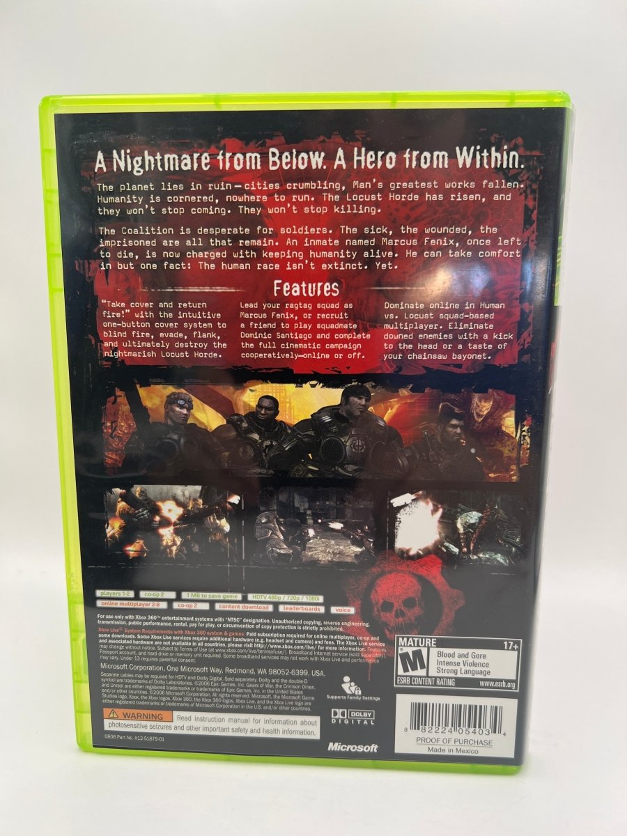 Gears of War CL03 (CIB) Xbox 360