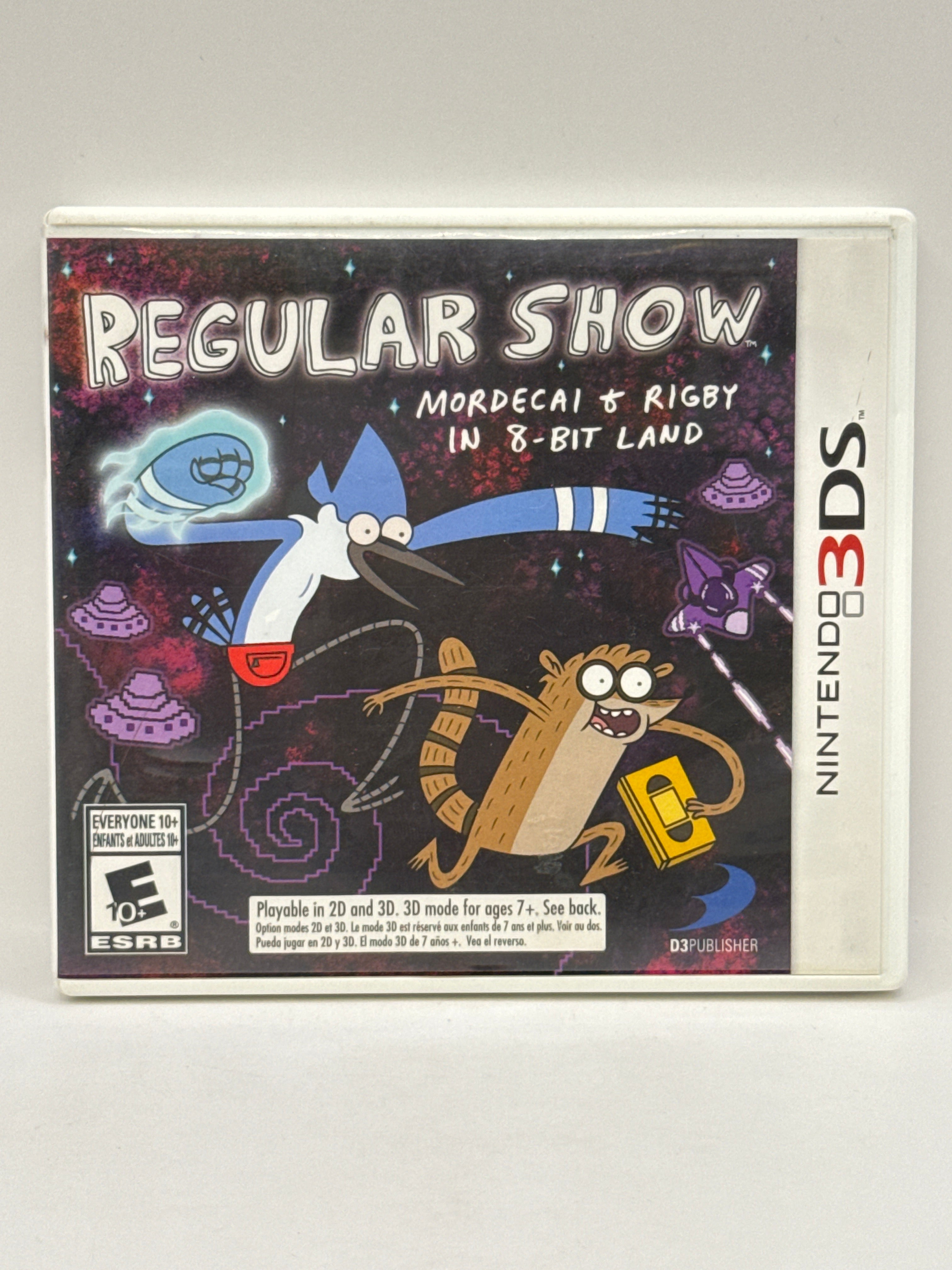 Regular Show: Mordecai & Rigby in 8-Bit Land CL01 (CIB) Nintendo 3DS
