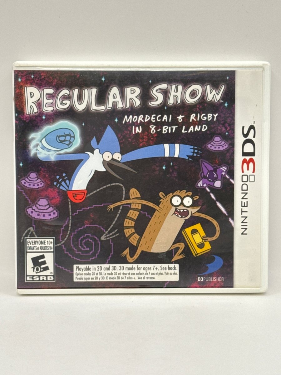 Regular Show: Mordecai & Rigby in 8-Bit Land CL01 (CIB) Nintendo 3DS
