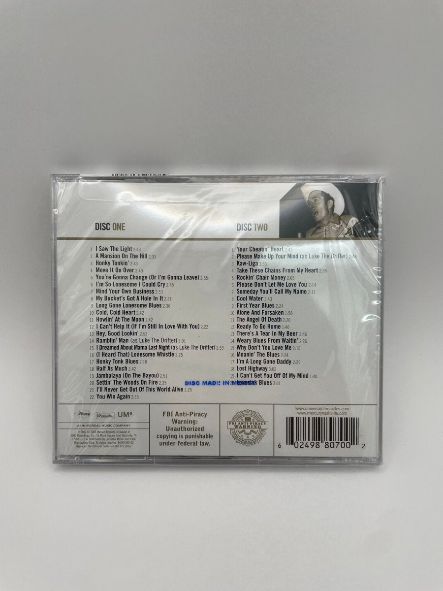 Hank Williams – Gold: Set Greatest Hits (2005) (NEW) CD
