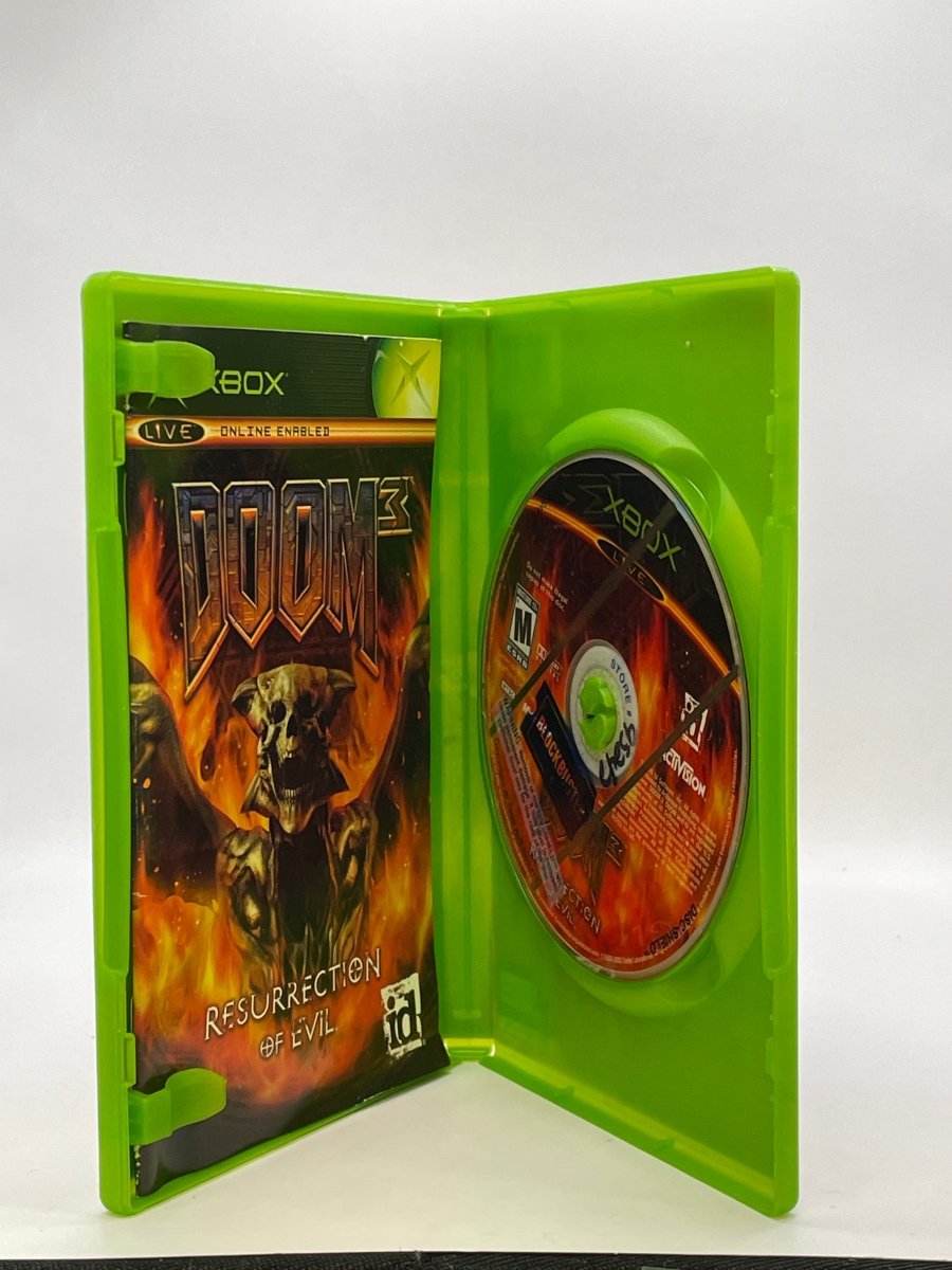 Doom 3: Resurrection of Evil CL01 (CIB) Original Xbox
