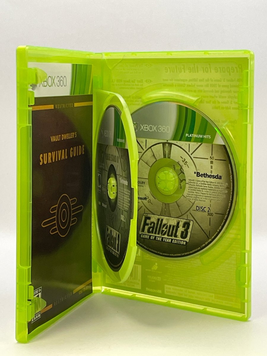 Fallout 3 [Game of the Year Platinum Hits] CL01 (CIB) Xbox 360