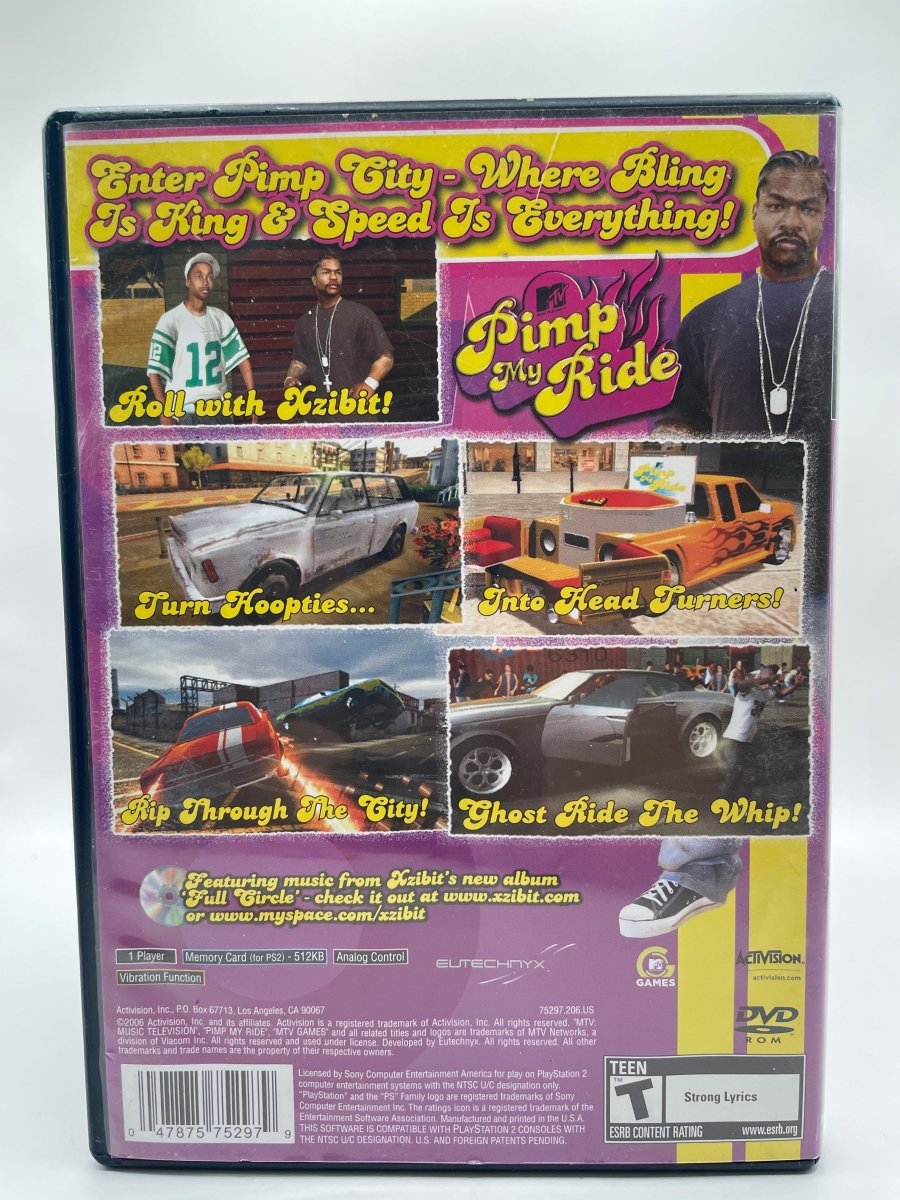 Pimp My Ride CL01 (CIB) PlayStation 2