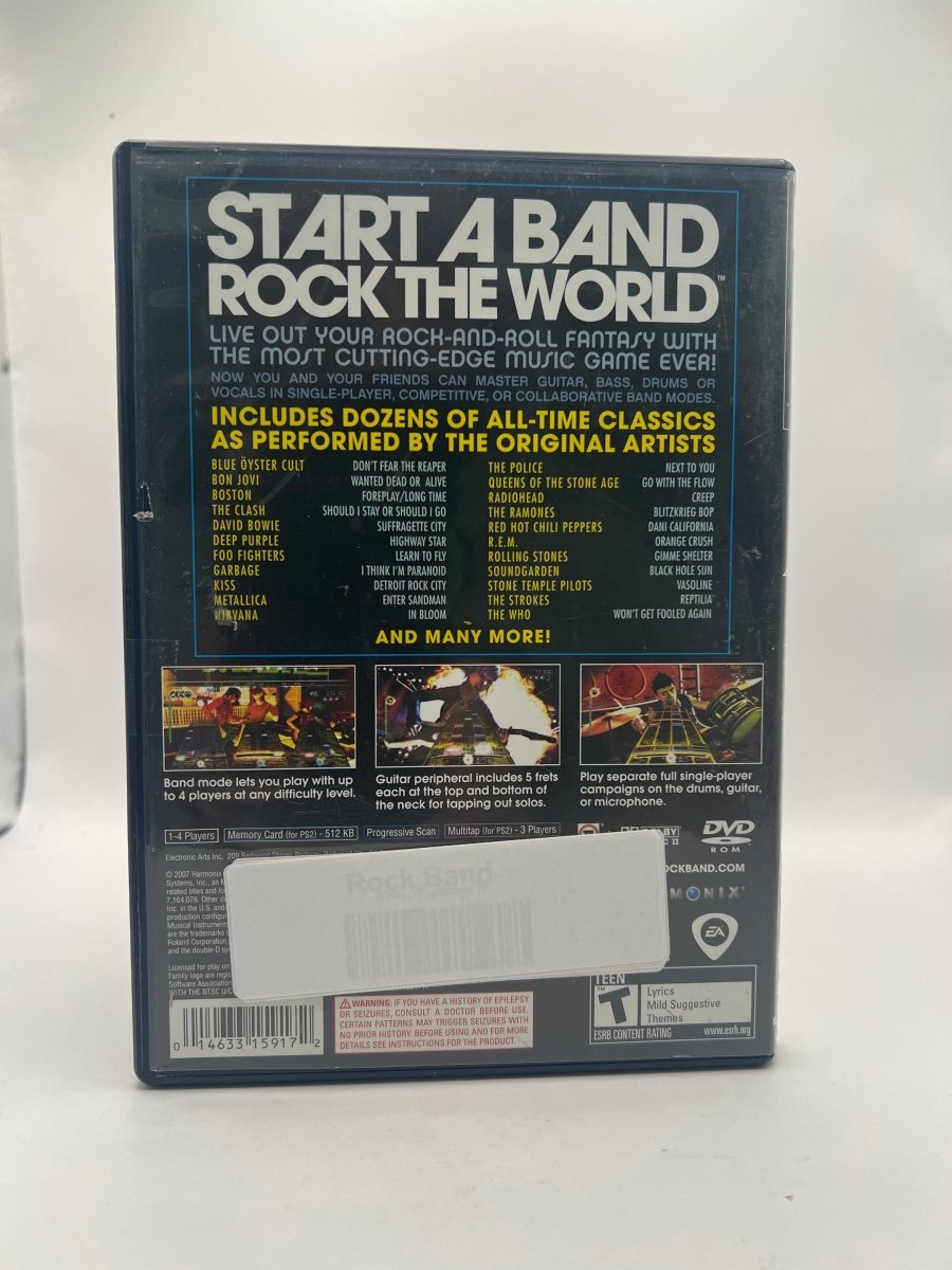 Rock Band CL02 (CIB) PlayStation 2