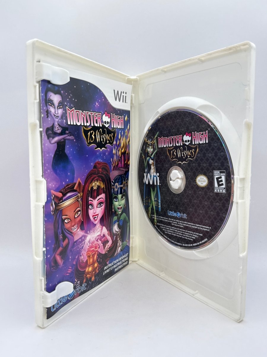Monster High: 13 Wishes CL01 (CIB) Nintendo Wii