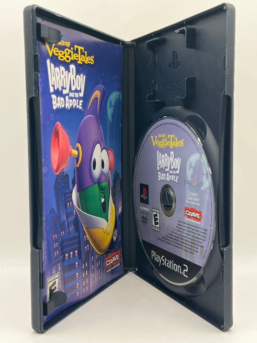 Veggie Tales: LarryBoy and the Bad Apple CL01 (CIB) PlayStation 2