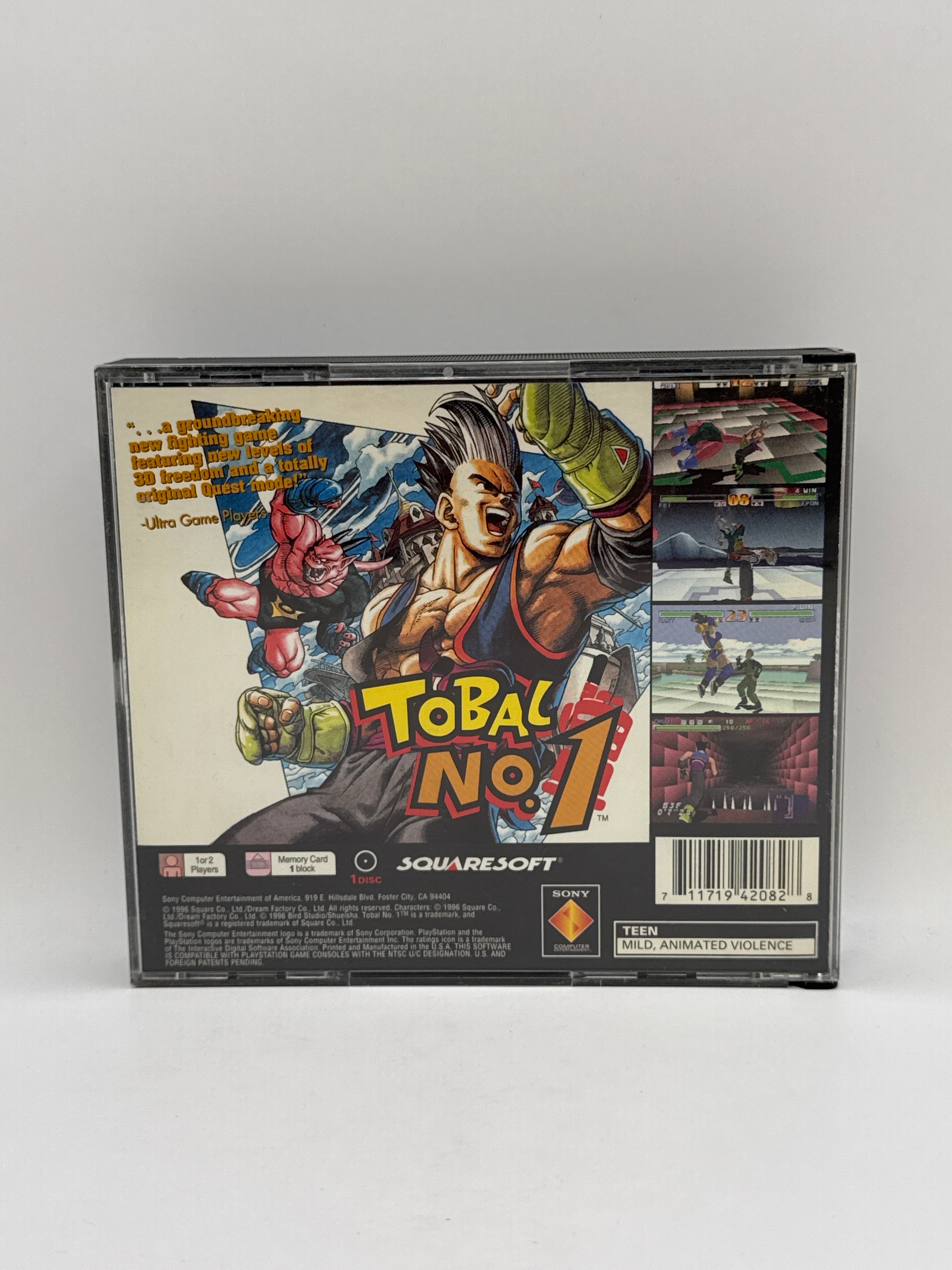 Tobal No 1 CL01 (Missing Manual) PlayStation One