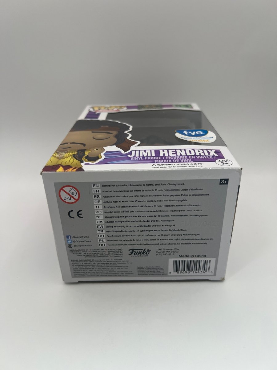 Purple Haze Properties: Jimi Hendrix - FYE Lunch Exclusive #53 Funko Pop