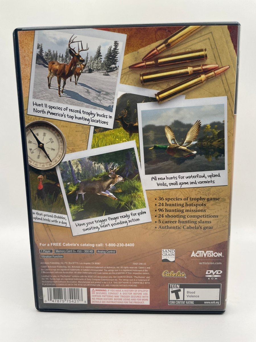 Cabela's Trophy Bucks CL03 (CIB) PlayStation 2