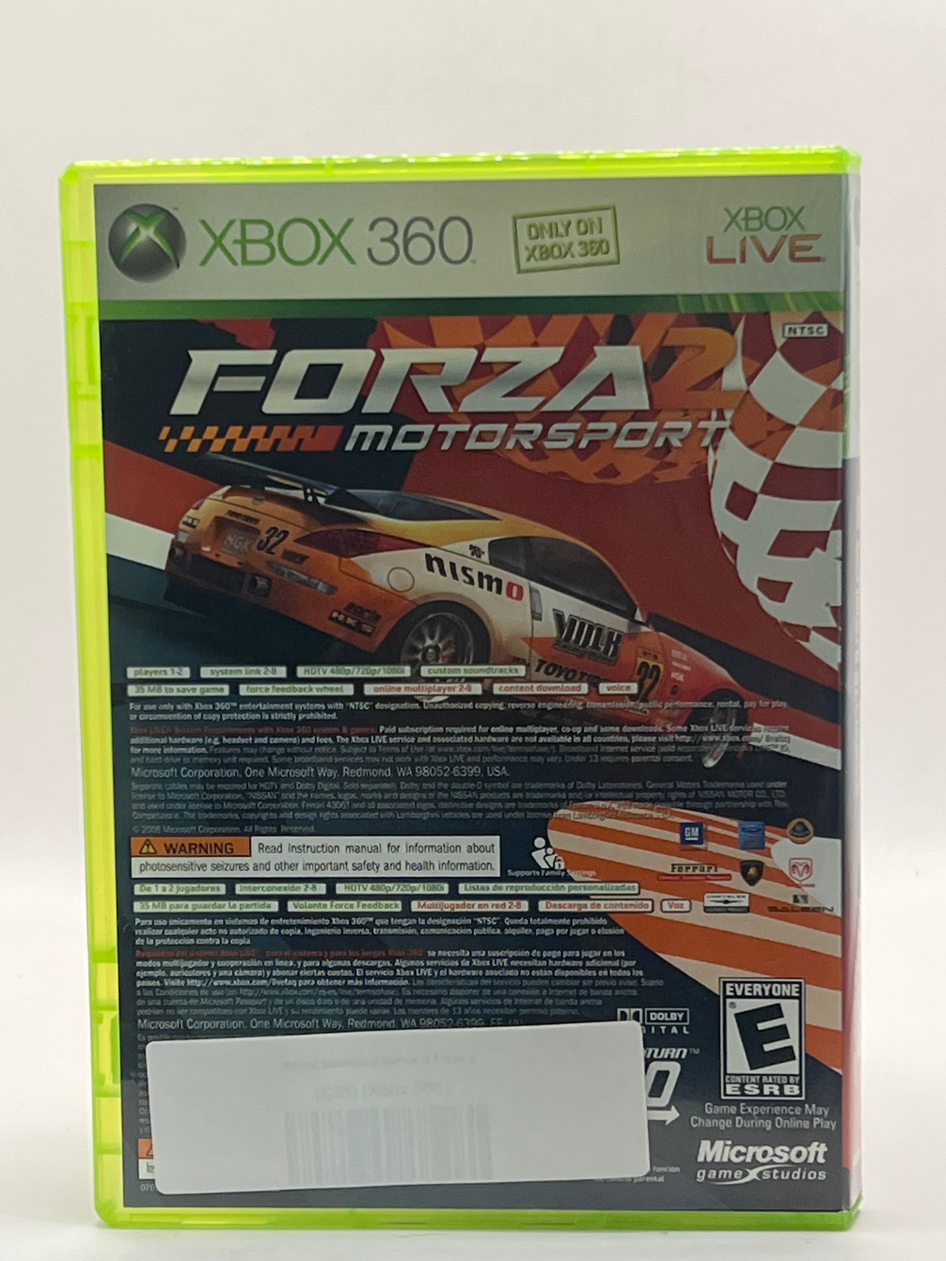 Marvel Ultimate Alliance & Forza 2 CL01 (CIB) Xbox 360
