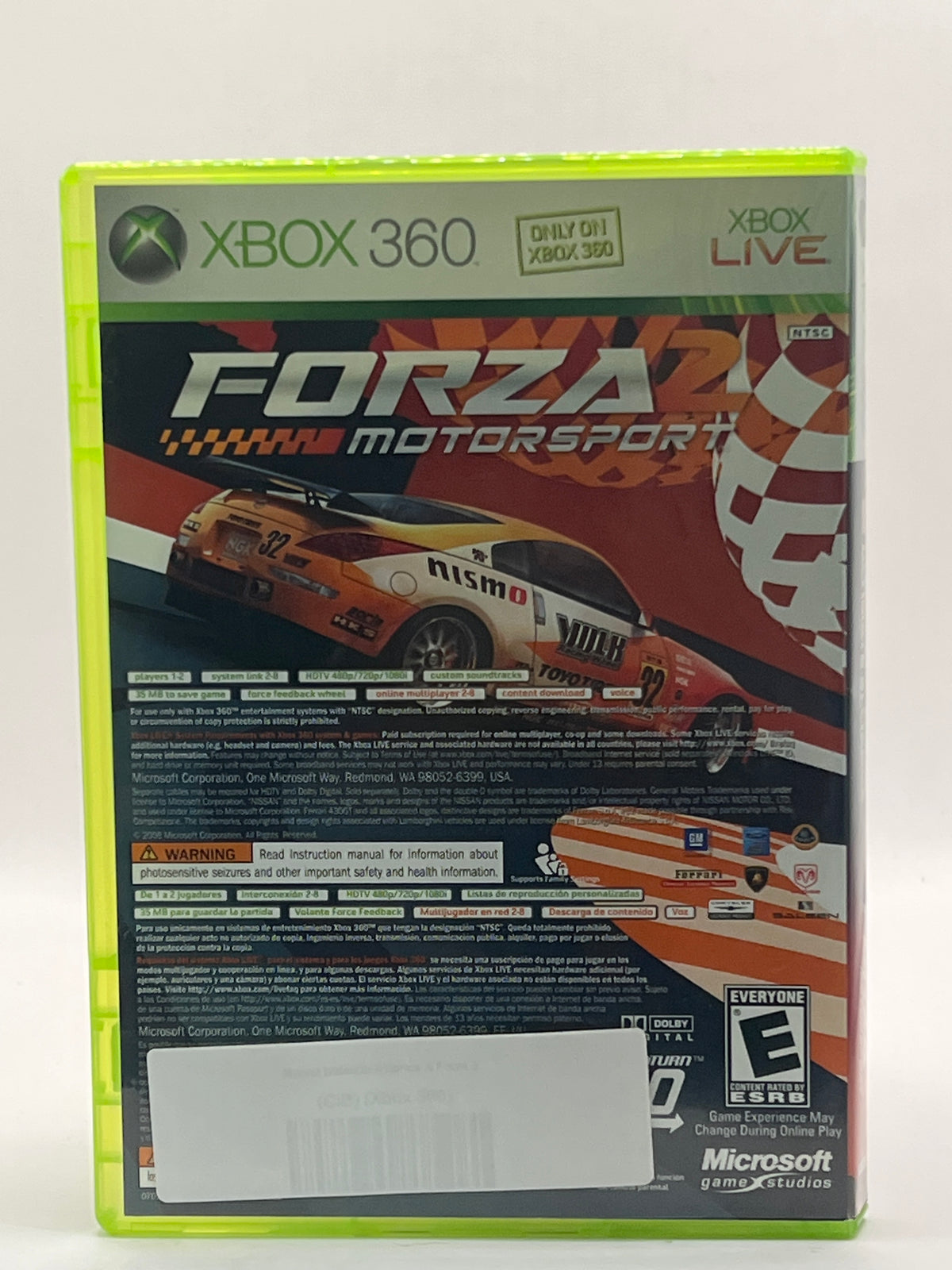 Marvel Ultimate Alliance & Forza 2 CL01 (CIB) Xbox 360