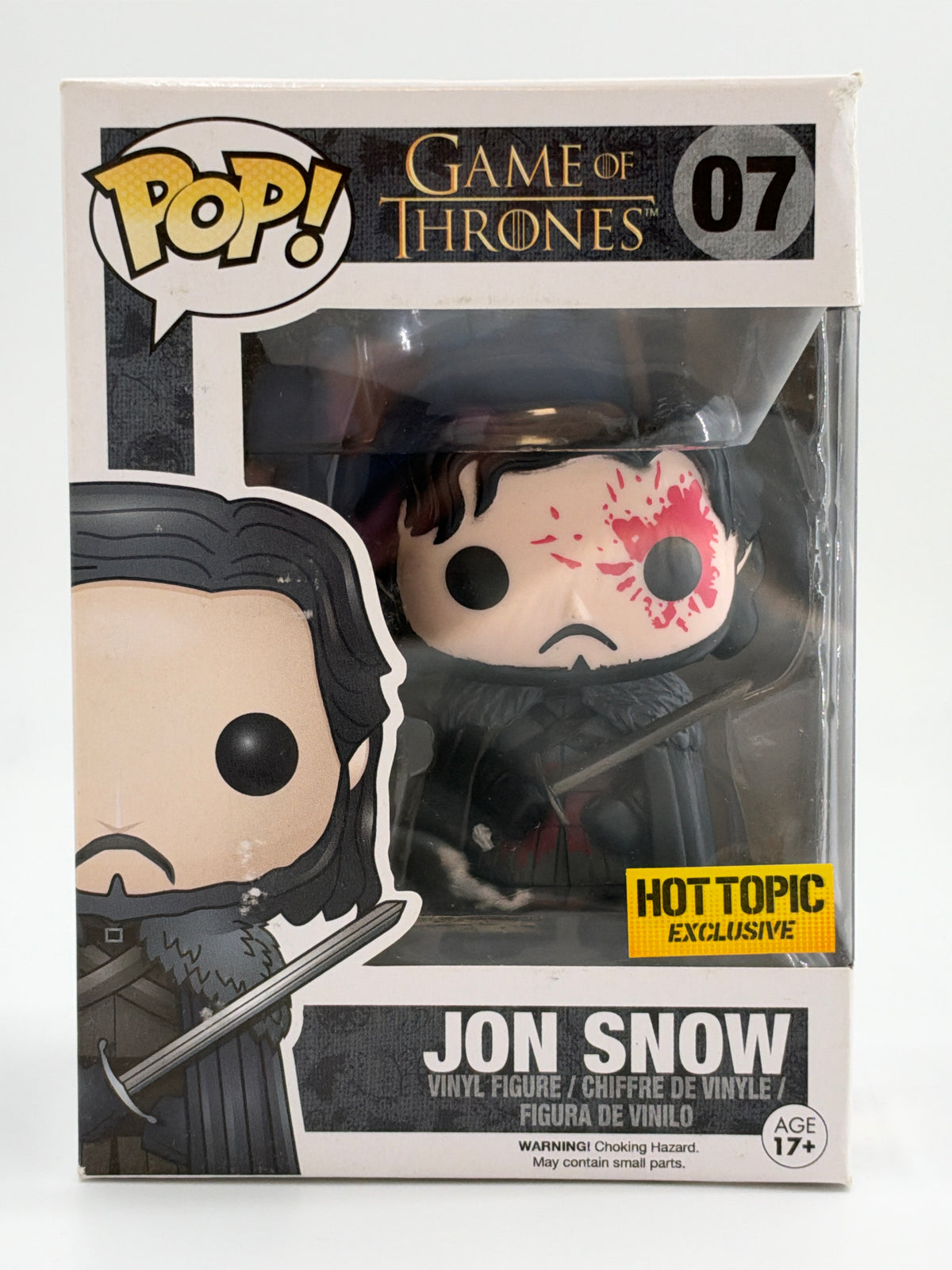 Game of Thrones: Jon Snow - Hot Topic Exclusive #07 Funko Pop