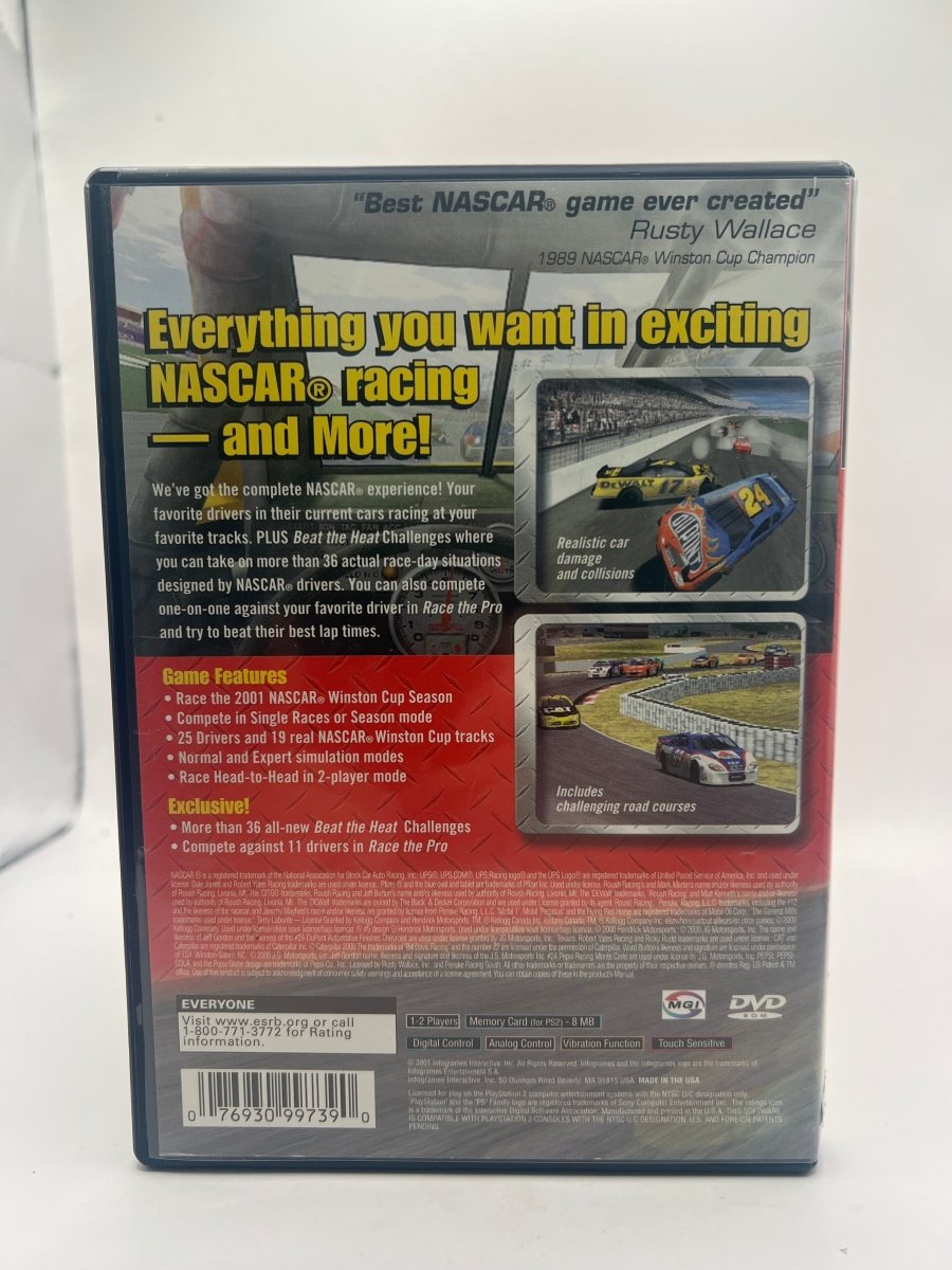NASCAR Heat 2002 CL04 (CIB) PlayStation 2