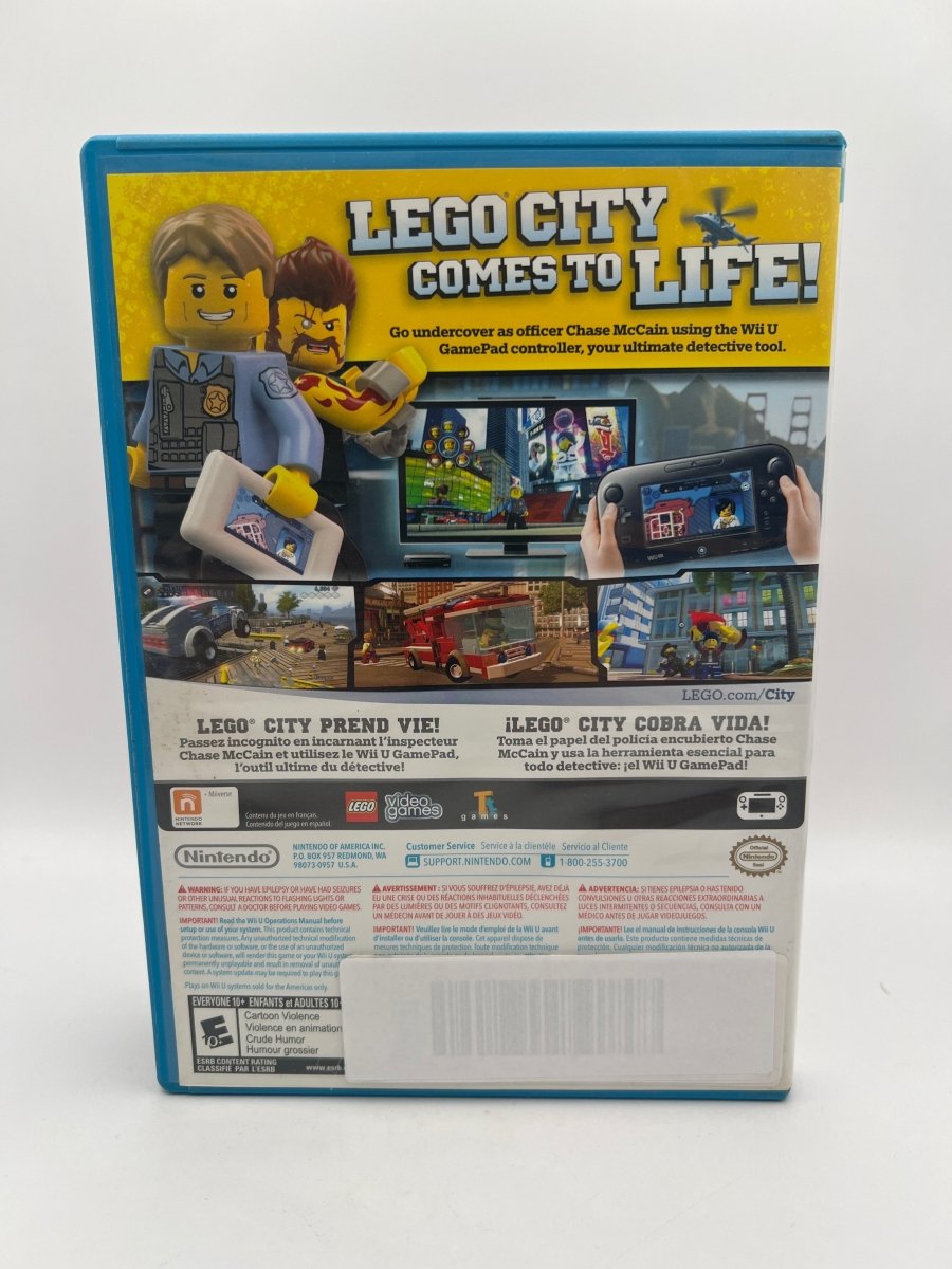 LEGO City Undercover CL01 (CIB) Nintendo Wii U
