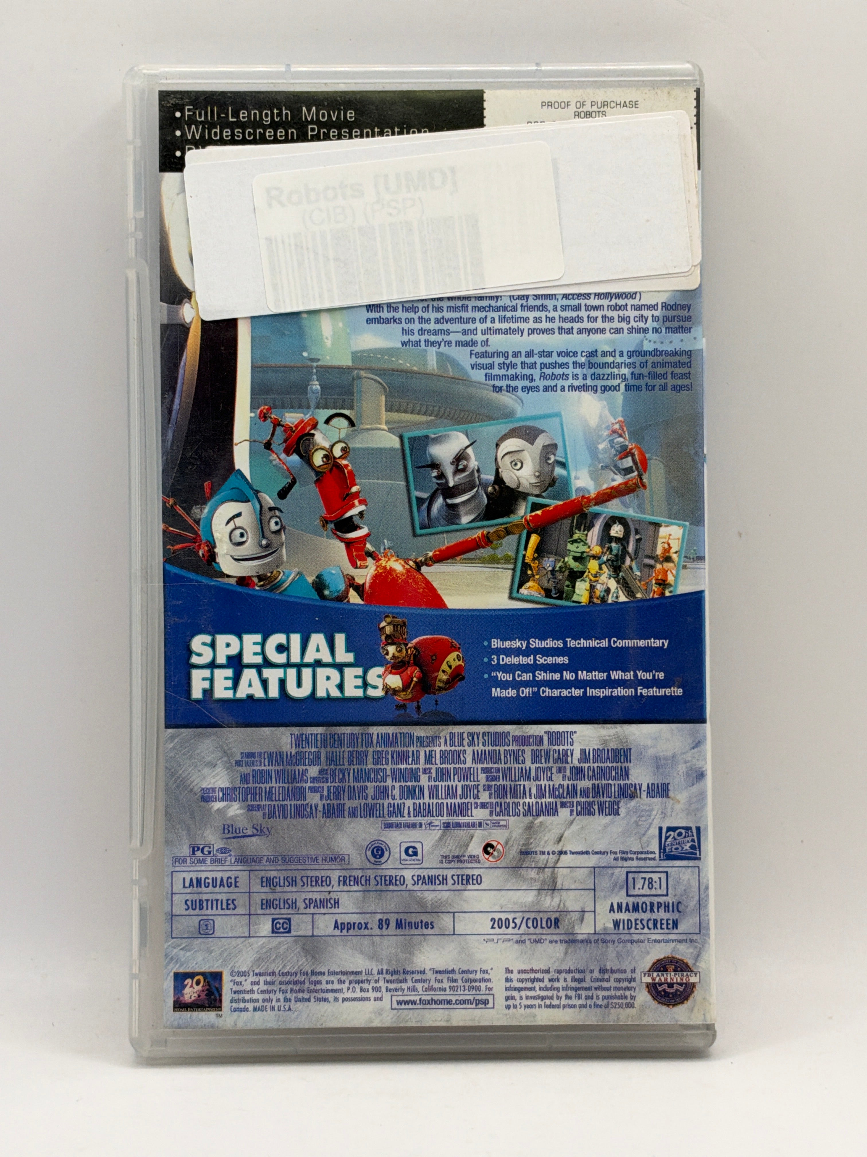 Robots [UMD] CL01 (CIB) PSP