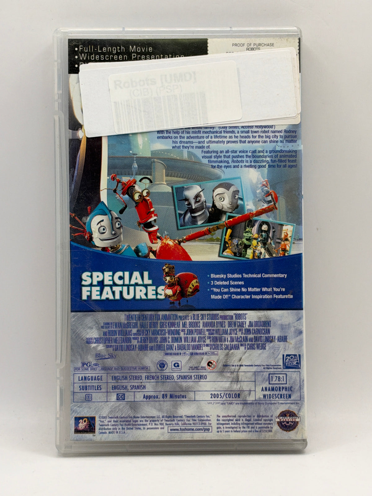 Robots [UMD] CL01 (CIB) PSP