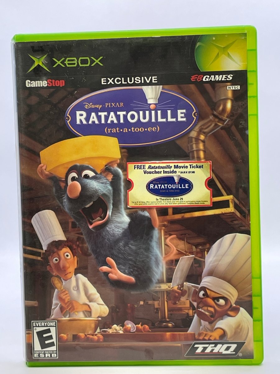 Ratatouille [Gamestop Exclusive] CL01 (CIB) Original Xbox