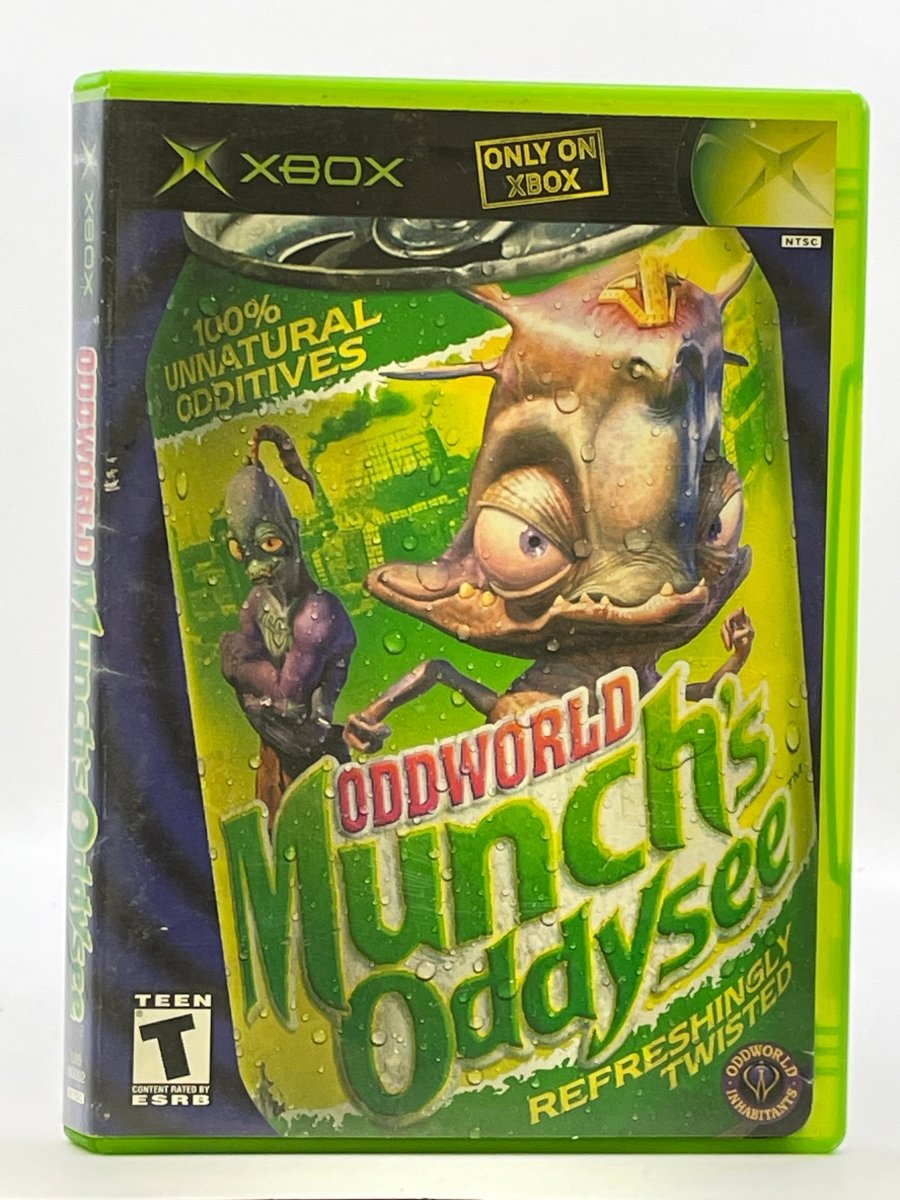 Oddworld Munch's Oddysee CL01 (CIB) Original Xbox