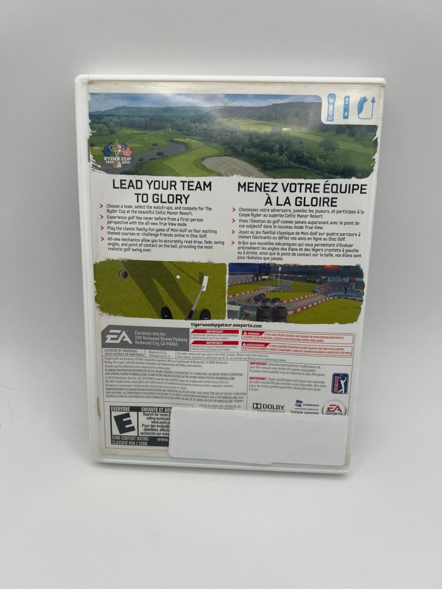 Tiger Woods PGA Tour 11 CL01 (CIB) Nintendo Wii