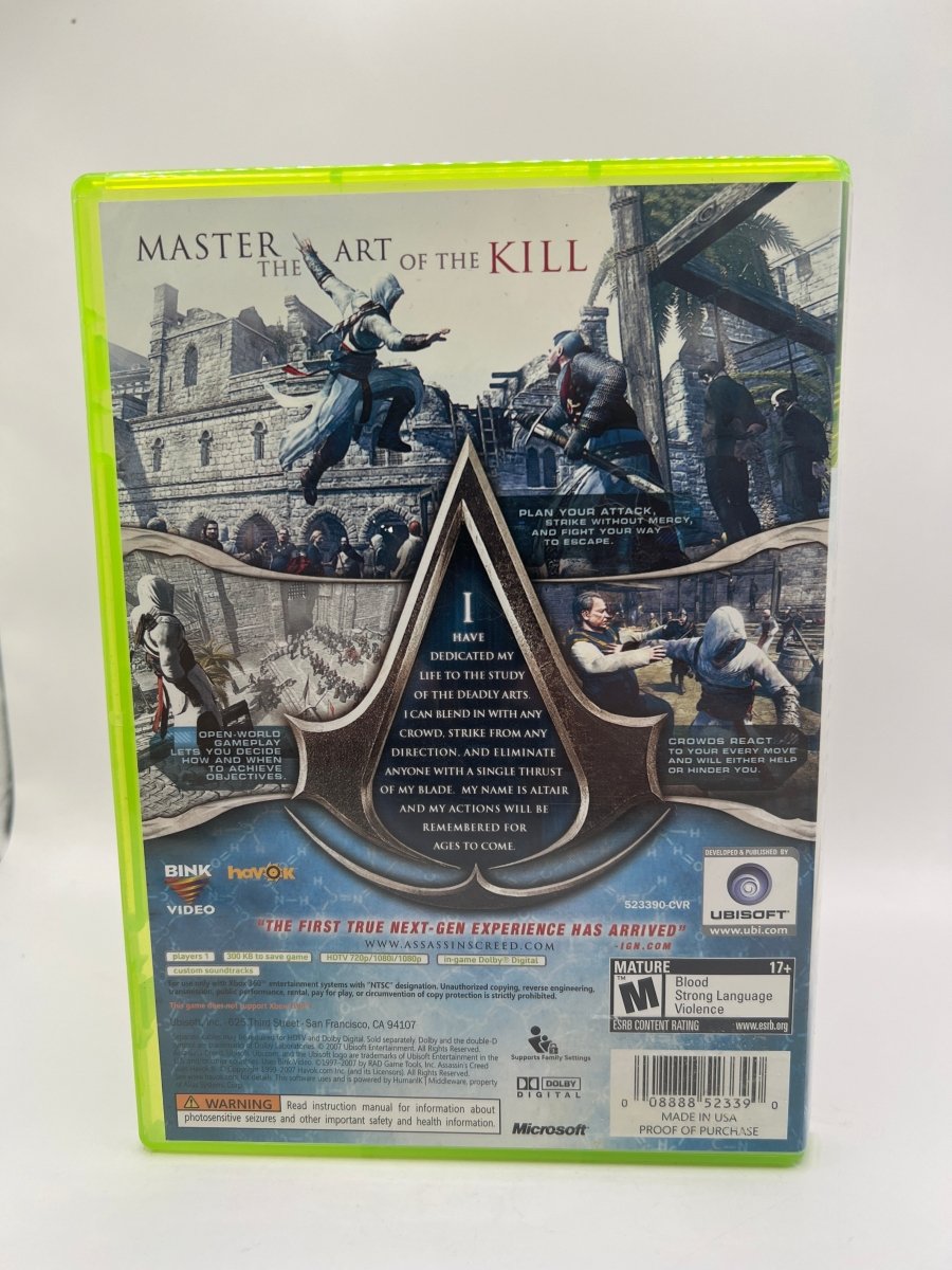 Assassin's Creed CL07 (CIB) Xbox 360
