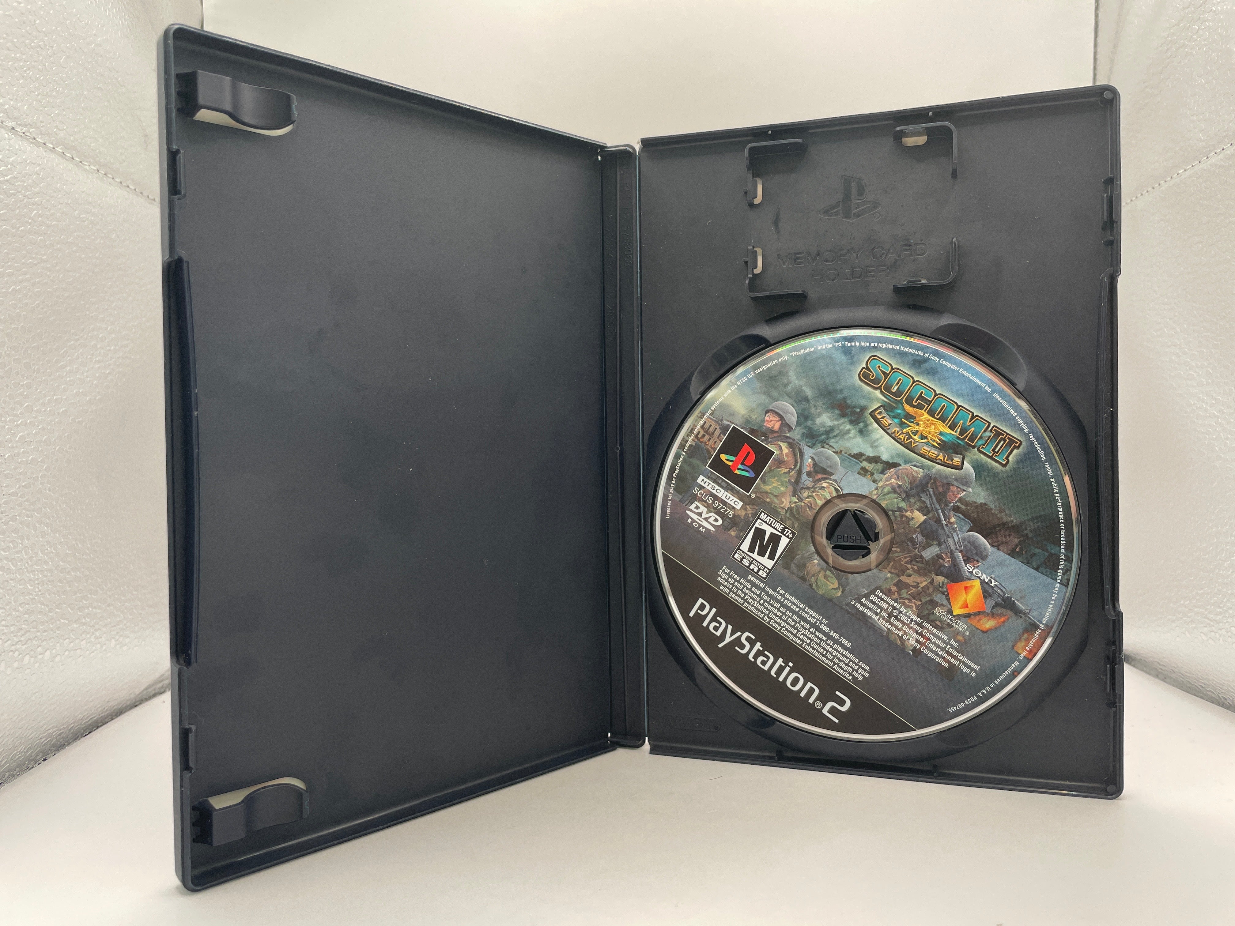 SOCOM II US Navy Seals CL01 (Missing Manual) PlayStation 2