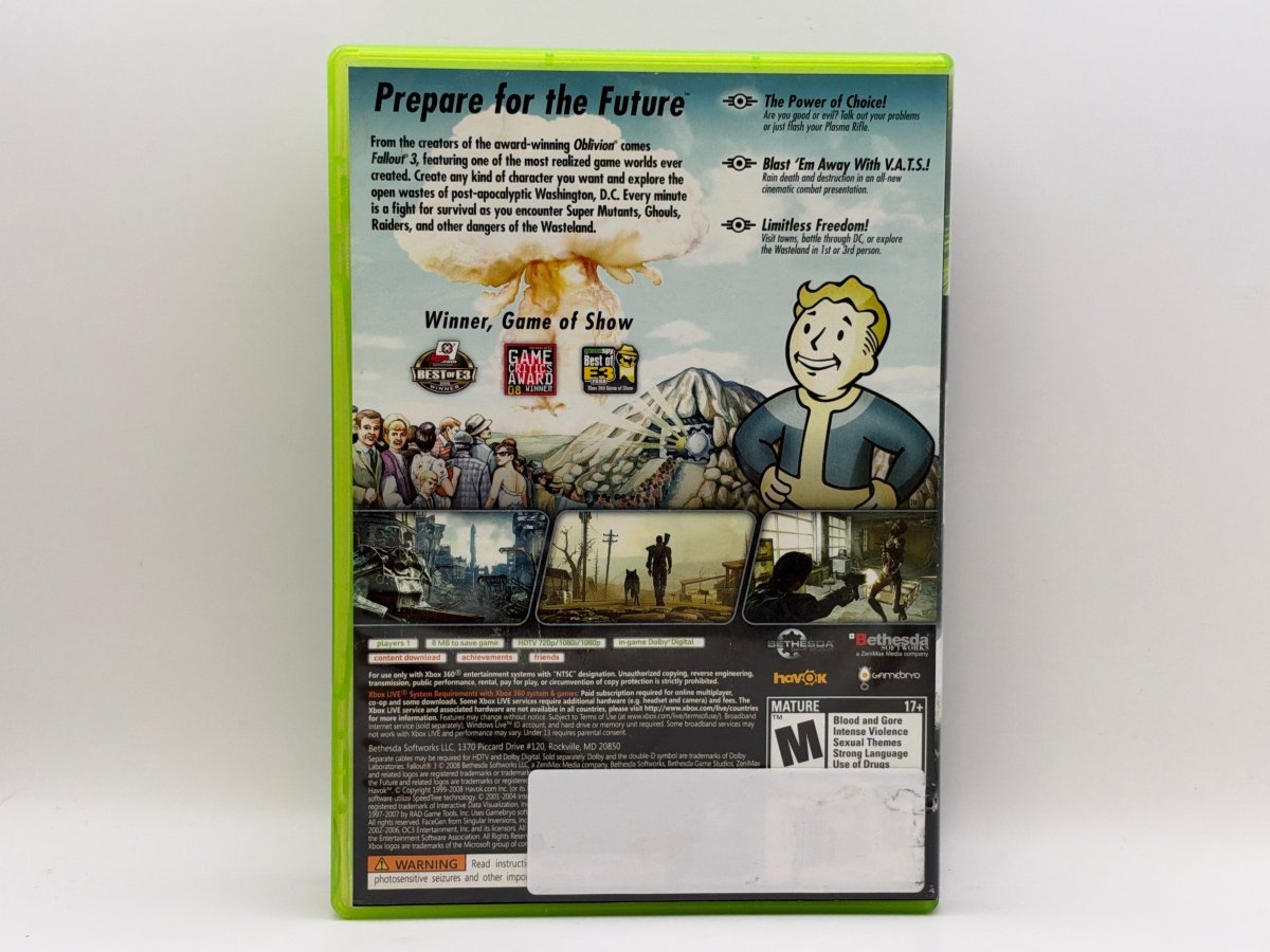 Fallout 3 CL01 (CIB) Xbox One