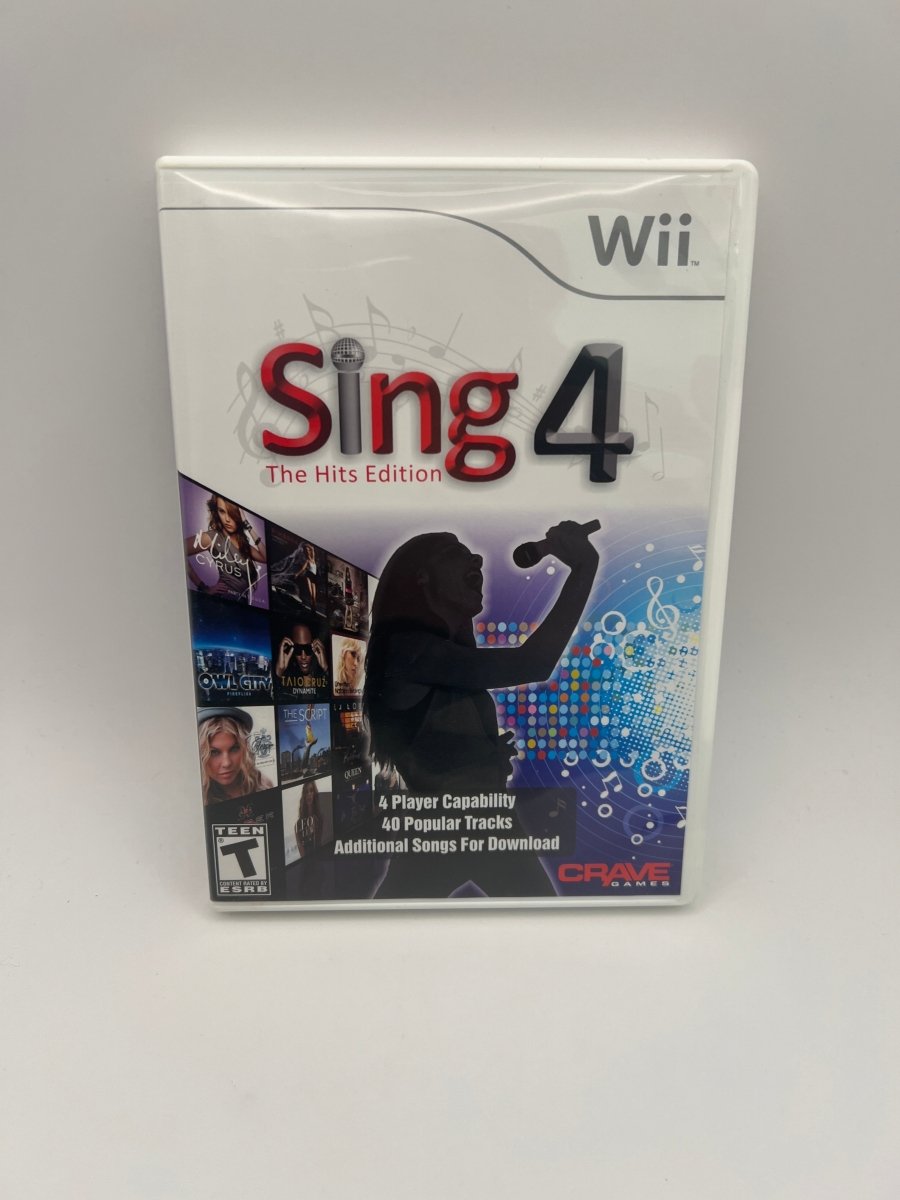 Sing 4: The Hits Edition CL02 (CIB) Nintendo Wii