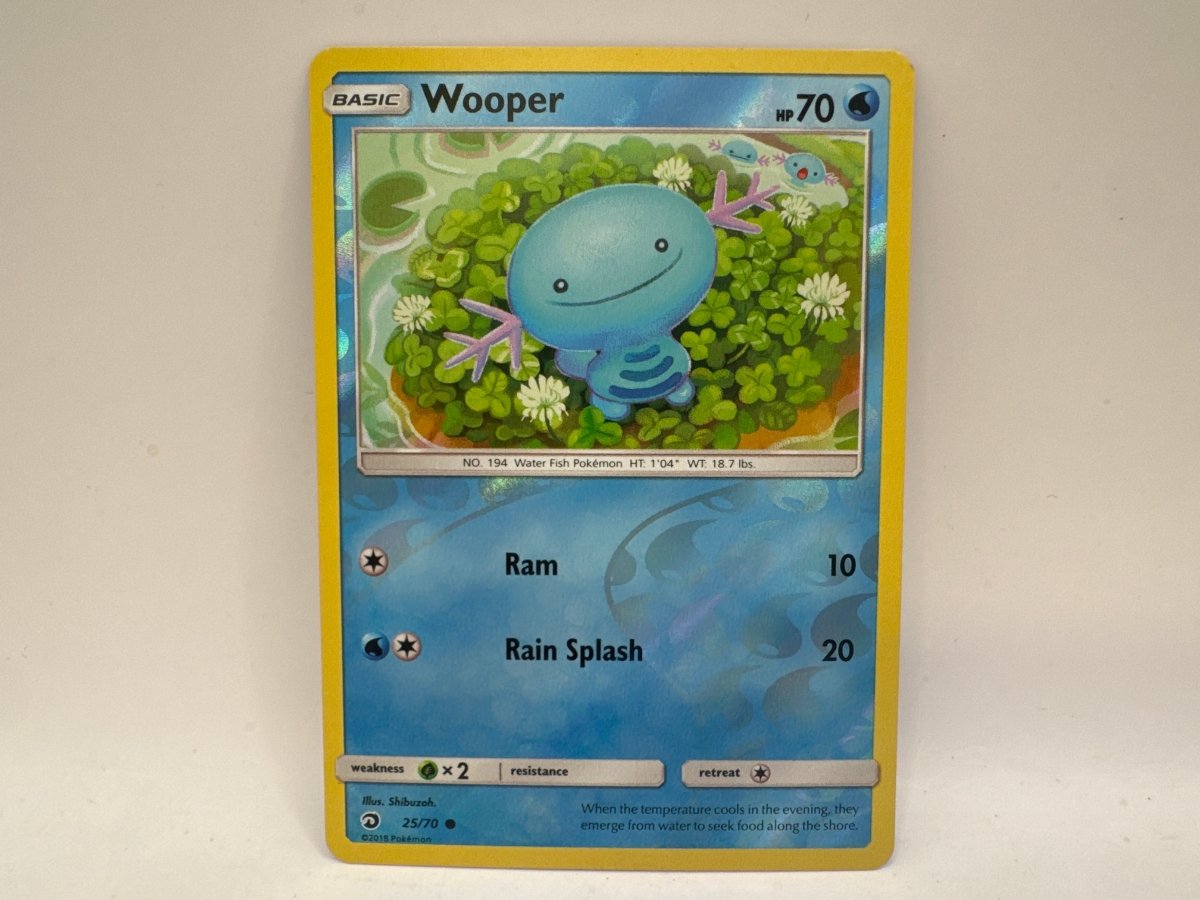 Wooper 25/70 (LP) CL01 Pokemon