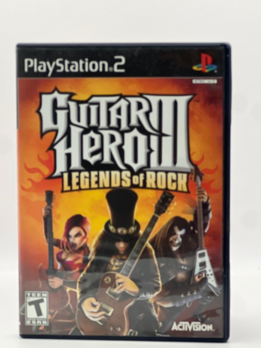 Guitar Hero III Legends of Rock CL01 (CIB) PlayStation 2