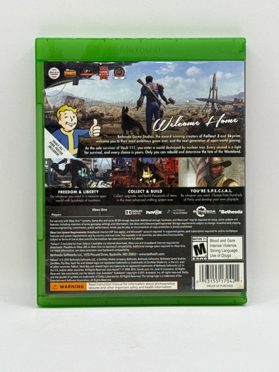 Fallout 4 CL02 (CIB) Xbox One