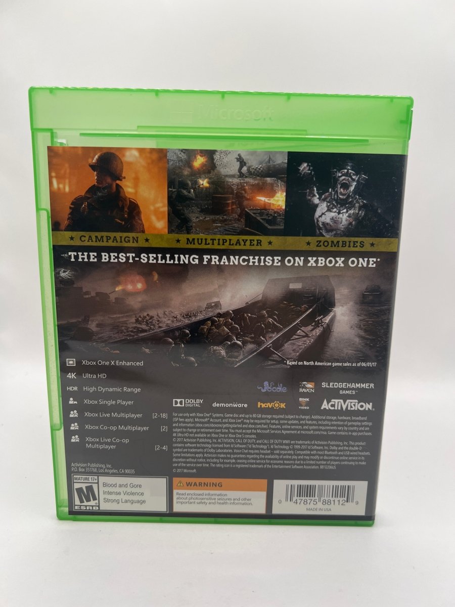 Call of Duty WWII CL01 (CIB) Xbox One