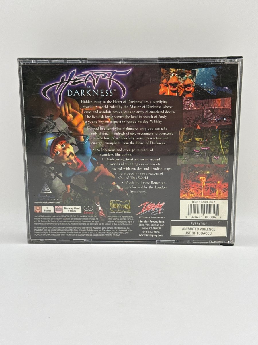 Heart Of Darkness CL01 (CIB) PlayStation One