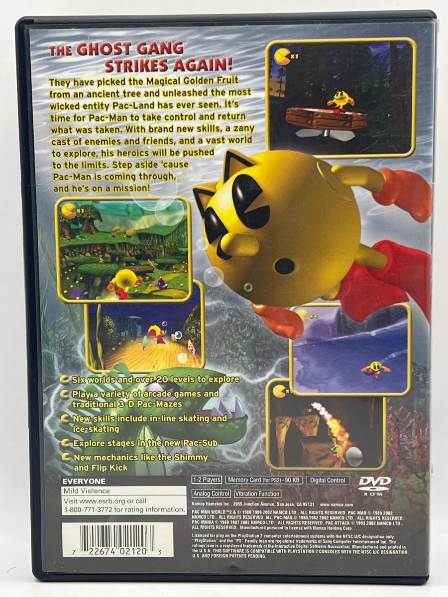 Pac-Man World 2 CL01 (CIB) PlayStation 2