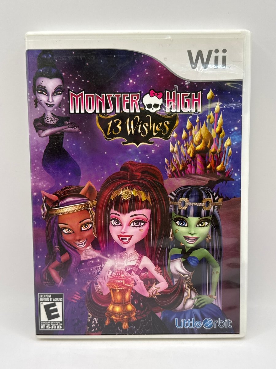 Monster High: 13 Wishes CL01 (CIB) Nintendo Wii