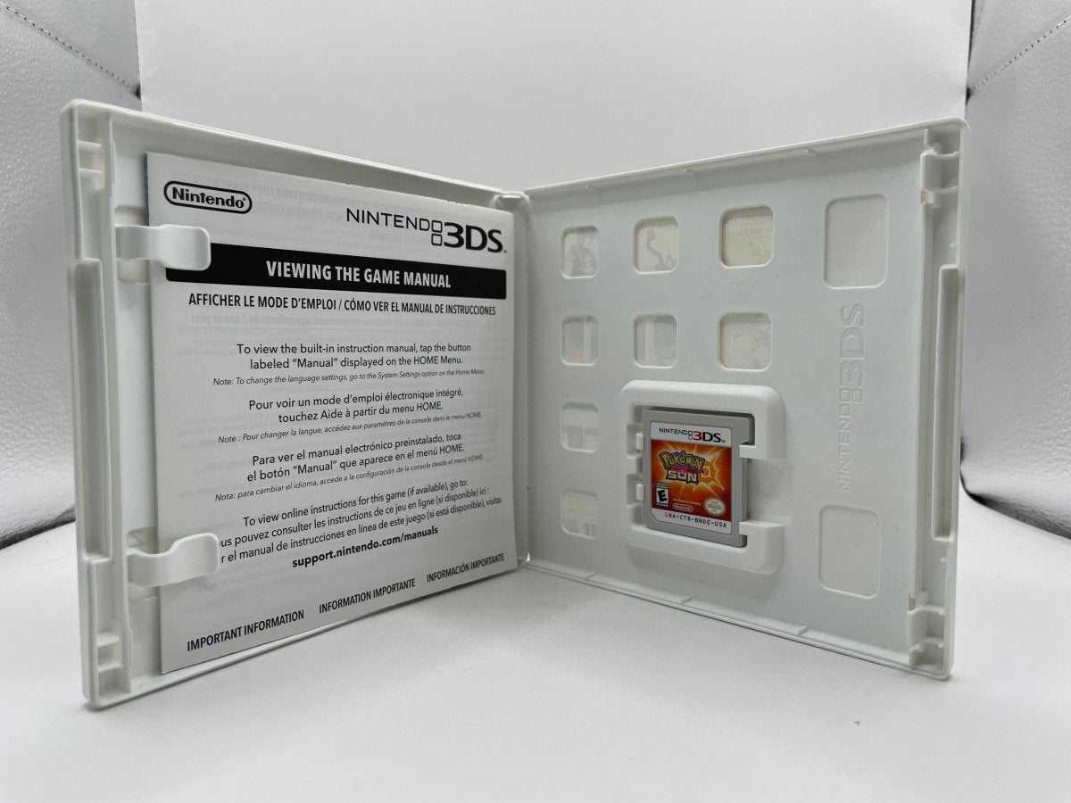 Pokemon Sun CL01 (CIB) Nintendo 3DS