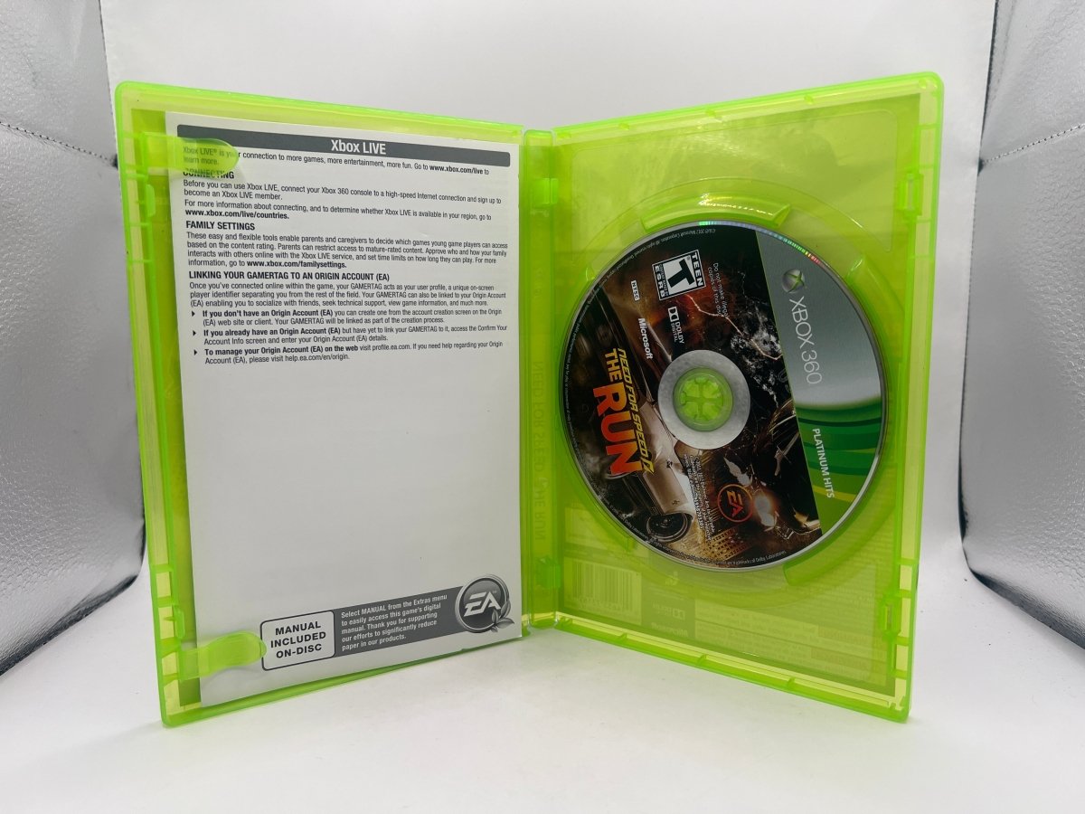 Need For Speed: The Run [Platinum Hits] CL04 (CIB) Xbox 360