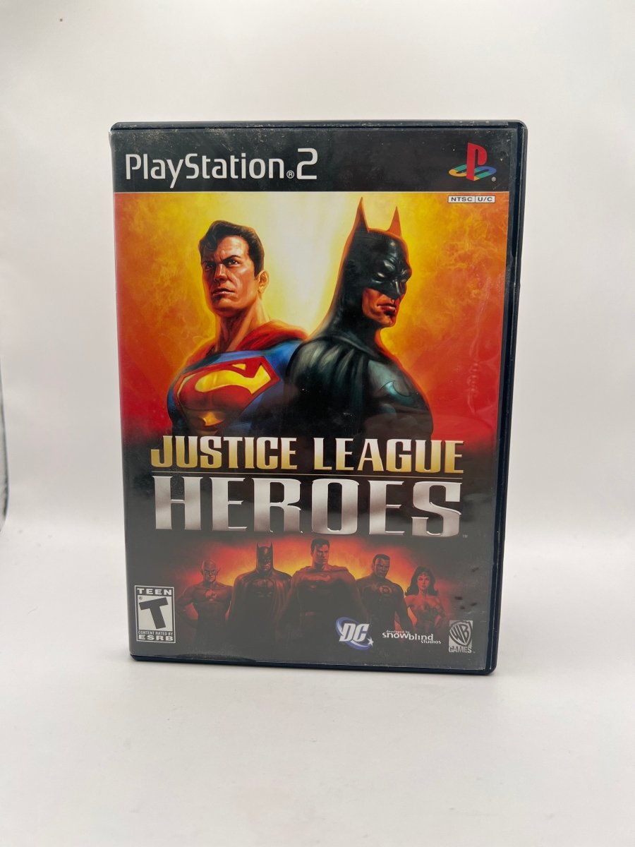Justice League Heroes CL01 (CIB) PlayStation 2