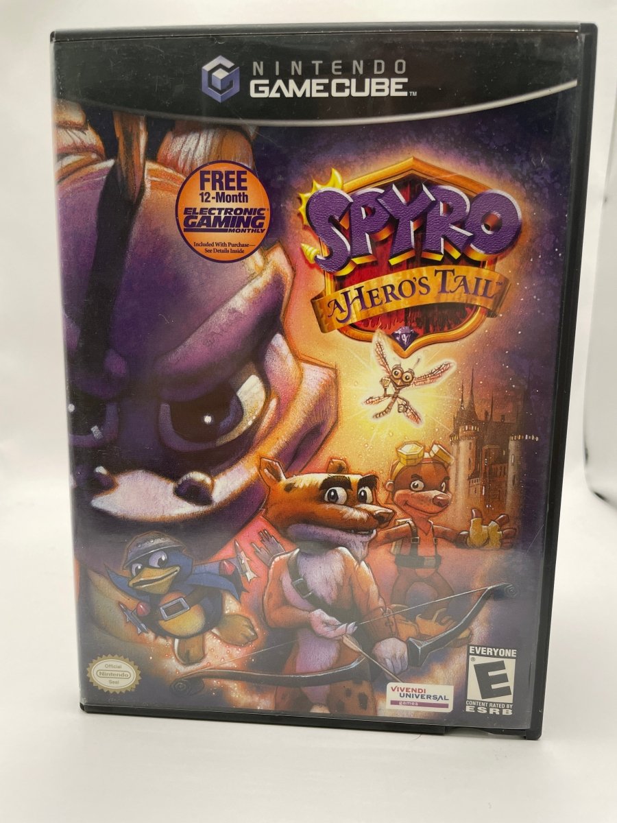 Spyro A Hero's Tail CL01 (CIB) Gamecube