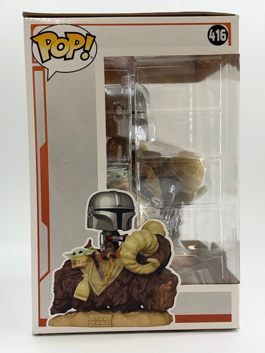 Star Wars The Mandalorian: The Mandalorian & The Child On Bantha #416 Funko Pop