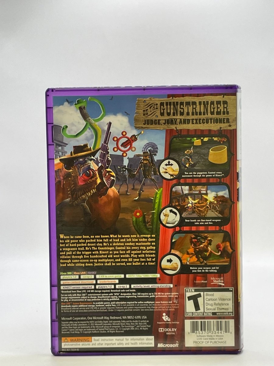 The Gunstringer CL01 (CIB) Xbox 360
