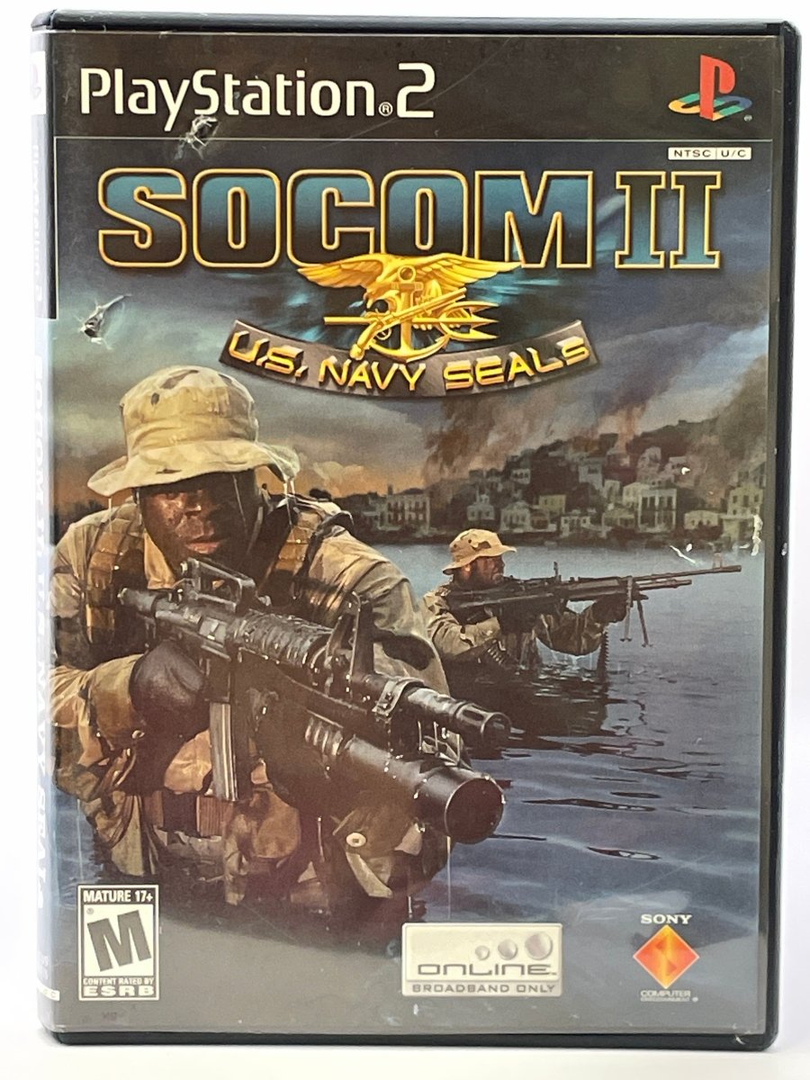 SOCOM II US Navy Seals CL02 (CIB) PlayStation 2