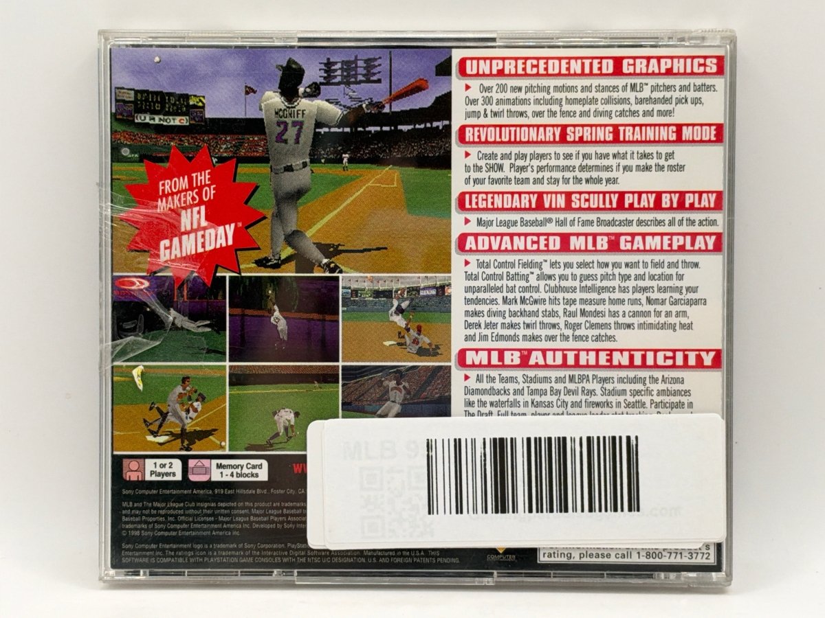 MLB 99 CL02 (CIB) Playstation One