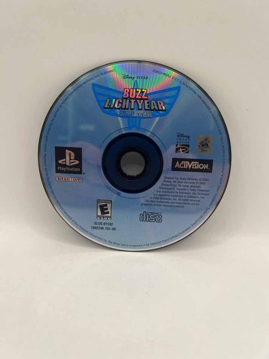 Buzz Lightyear of Star Command CL01 (Disc Only) Playstation One