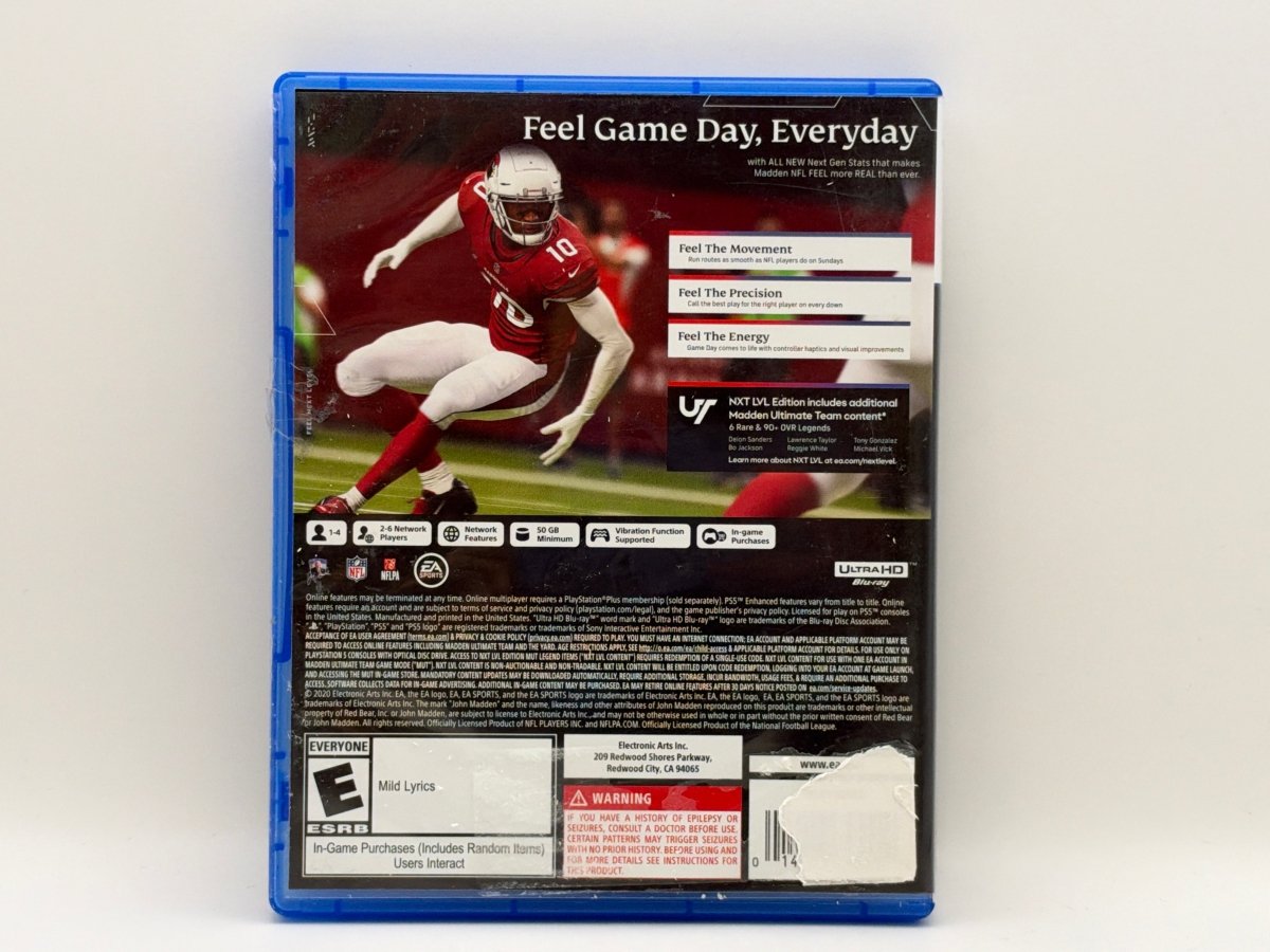 Madden NFL 21 [Next Level Edition] CL01 (CIB) PlayStation 5