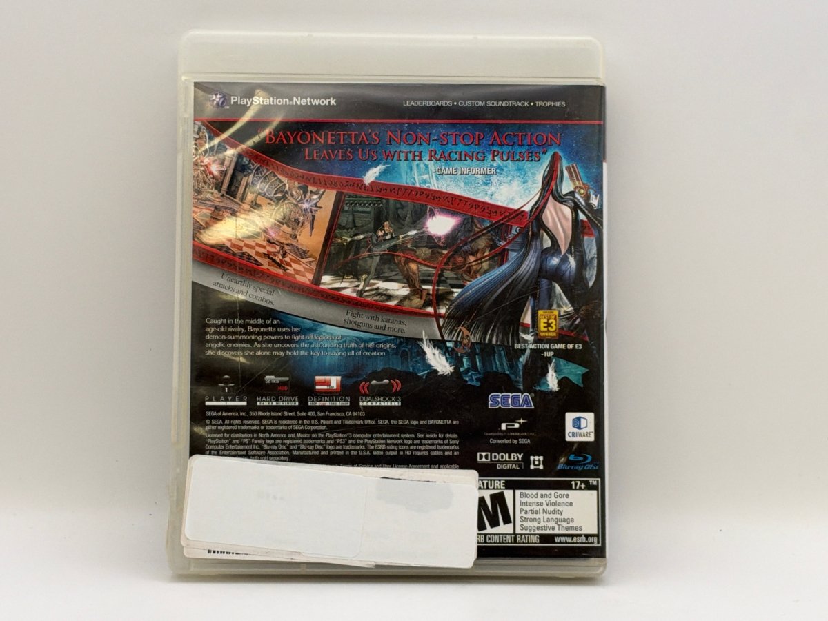 Bayonetta CL01 (CIB) Playstation 3