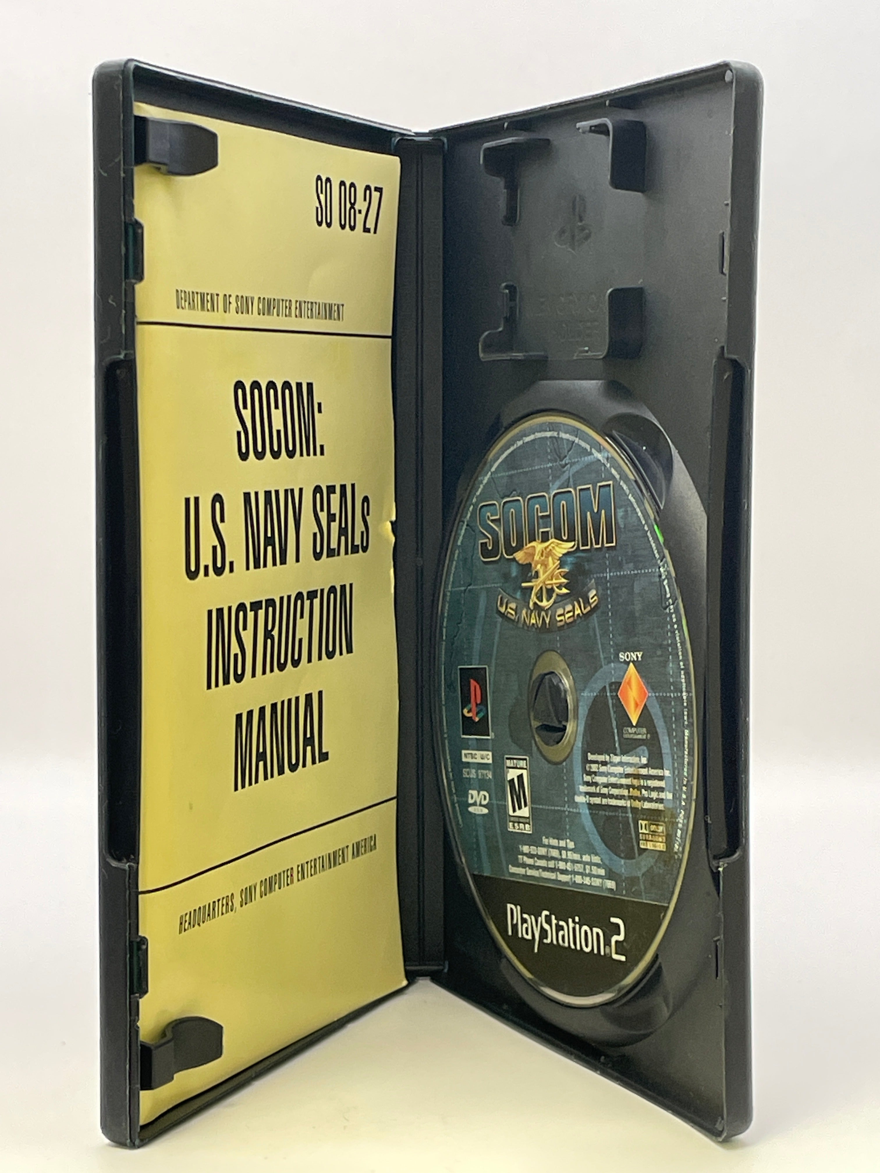SOCOM US Navy Seals CL01 (CIB) PlayStation 2