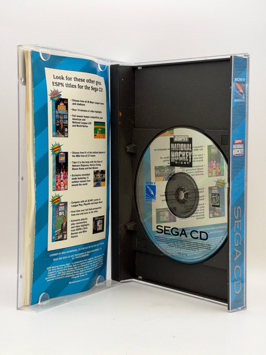 ESPN National Hockey Night CL01 (CIB) Sega CD